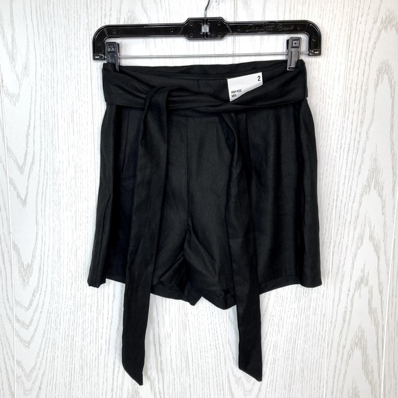 Express Pants - Express Black Linen Shorts NWT